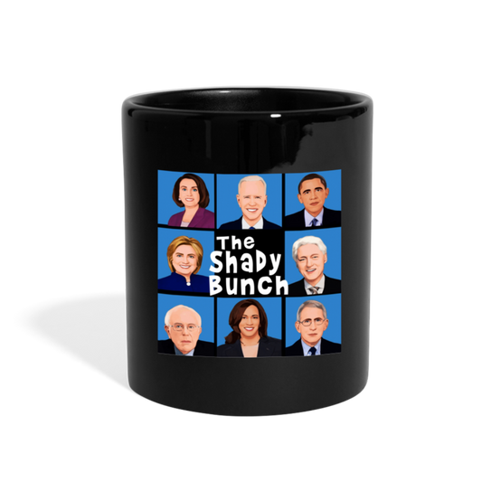 The Shady Bunch Full Color Mug - black