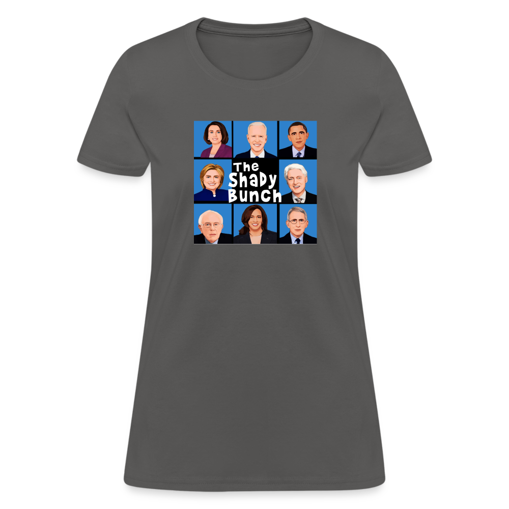 The Shady Bunch Women's T-Shirt - charcoal