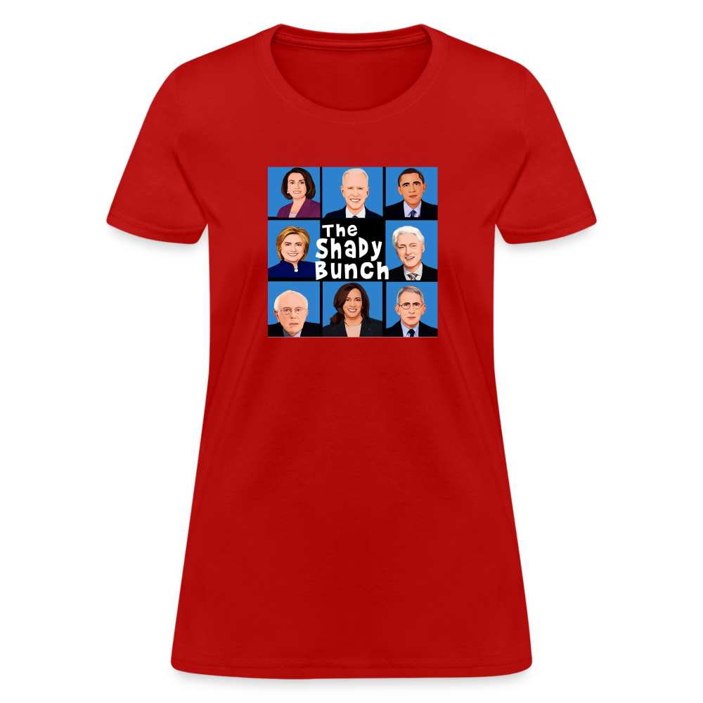 The Shady Bunch Women's T-Shirt - red