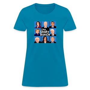 The Shady Bunch Women's T-Shirt - turquoise