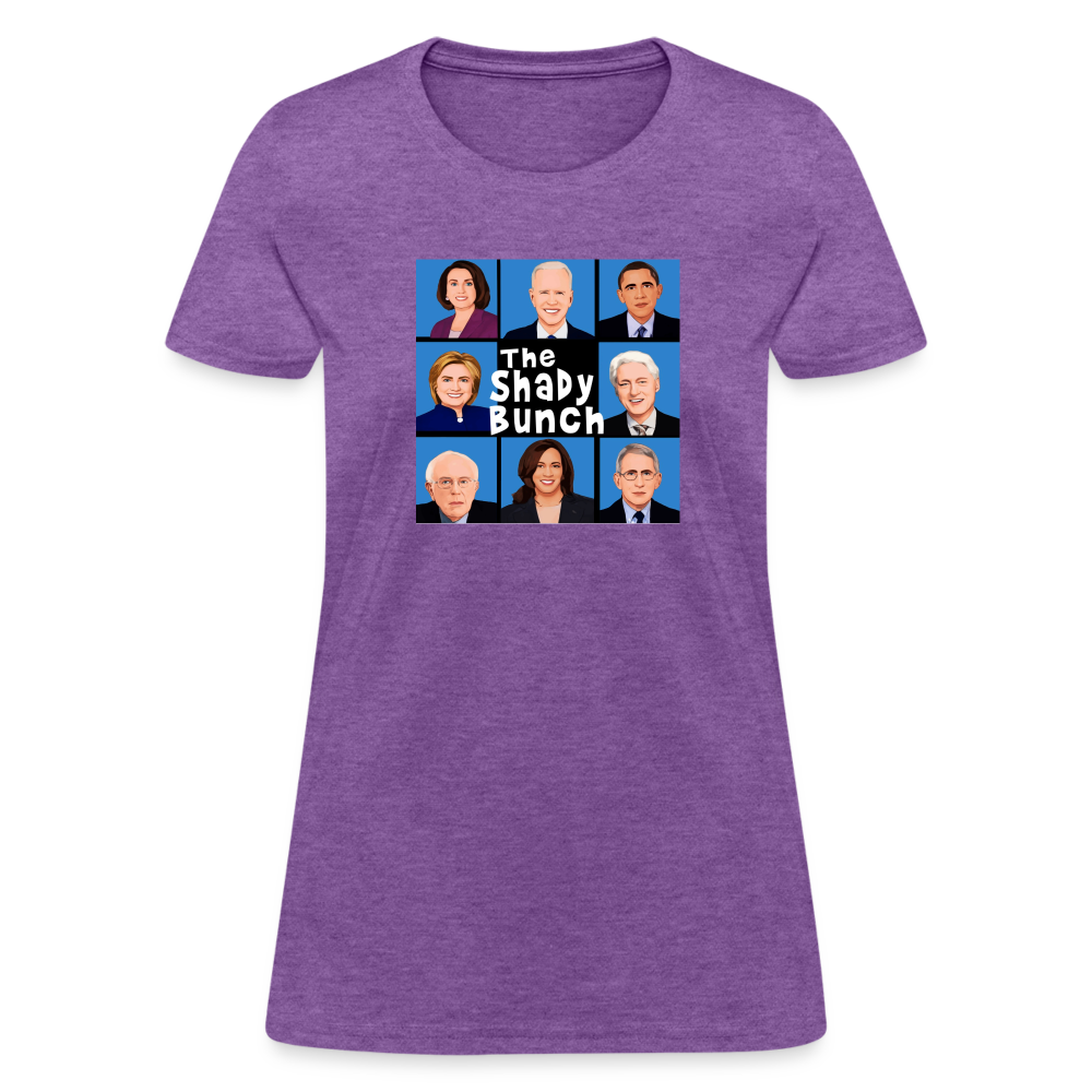 The Shady Bunch Women's T-Shirt - purple heather