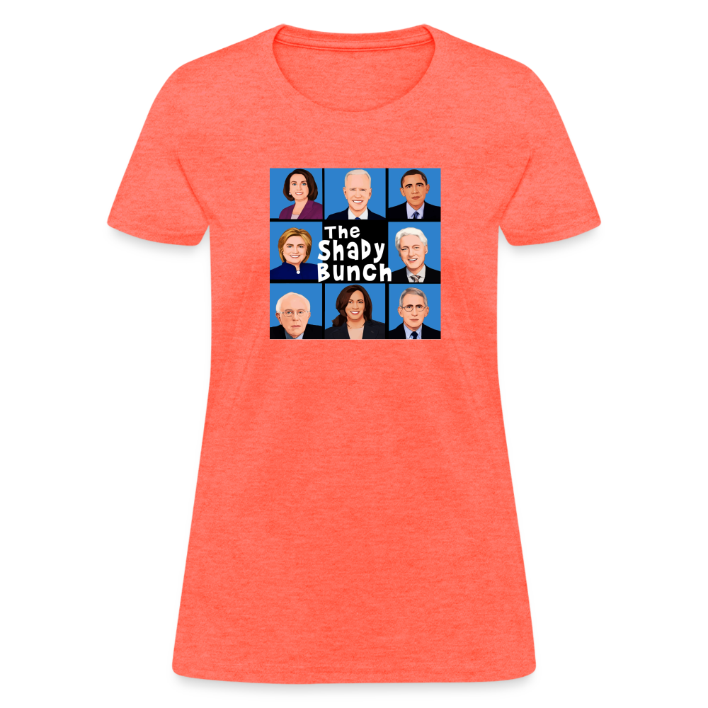 The Shady Bunch Women's T-Shirt - heather coral