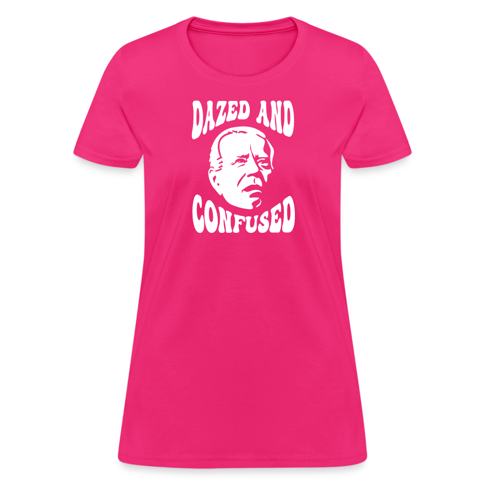 Joe Biden Dazed And Confused Women's T-Shirt - fuchsia