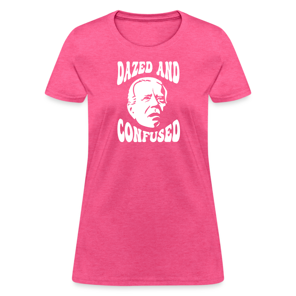 Joe Biden Dazed And Confused Women's T-Shirt - heather pink