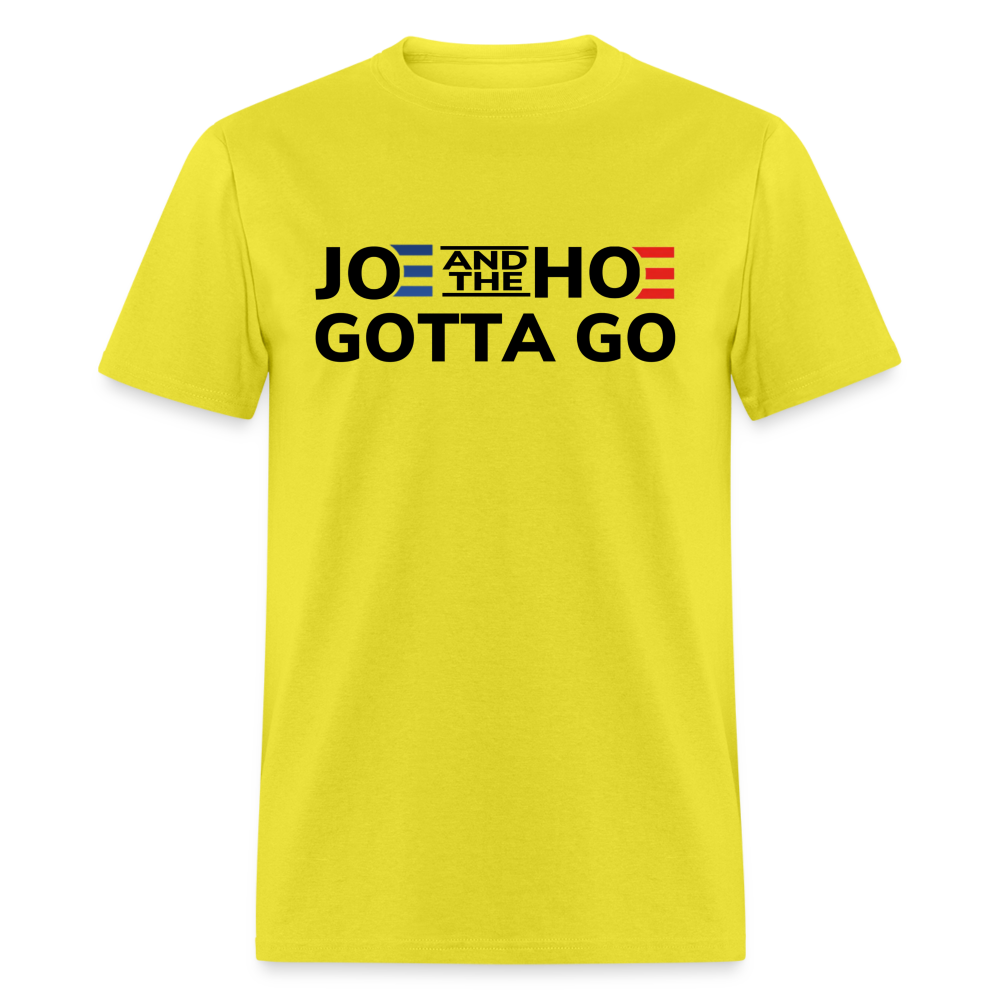 Joe And The Hoe Gotta Go Classic T-Shirt - yellow