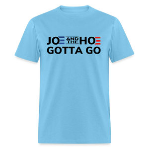 Joe And The Hoe Gotta Go Classic T-Shirt - aquatic blue