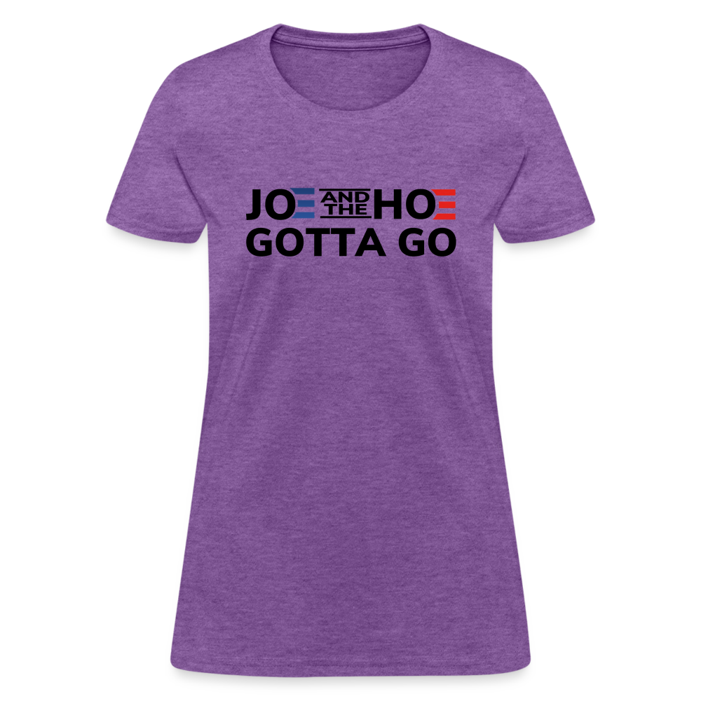 Joe And The Hoe Gotta Go Women's T-Shirt - purple heather