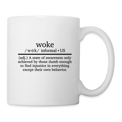 Woke Coffee/Tea Mug - white