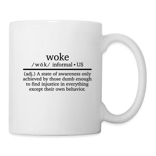 Woke Coffee/Tea Mug - white