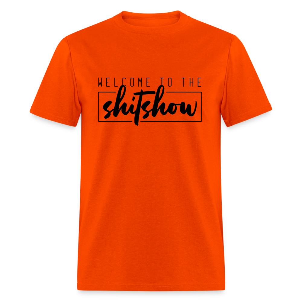 Welcome To The Shitshow Men's T-Shirt - orange