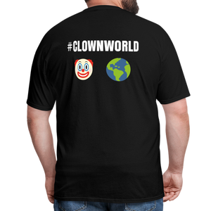 #CLOWNWORLD Back Print Men's T-Shirt - black