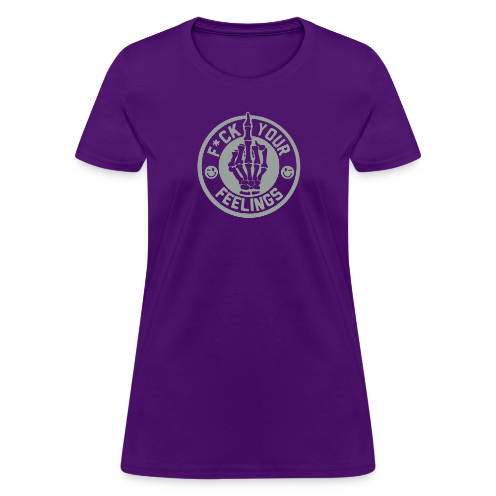 F*ck Your Feelings Women's T-Shirt - purple