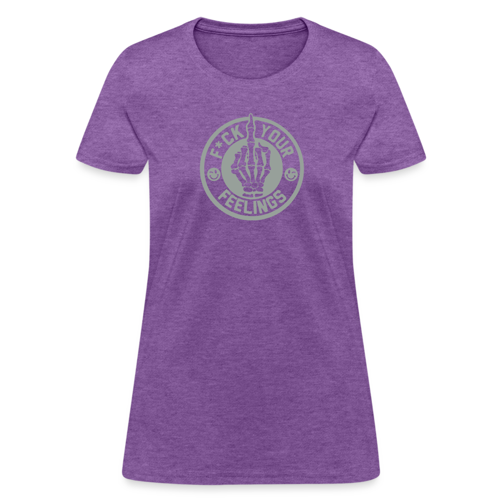 F*ck Your Feelings Women's T-Shirt - purple heather