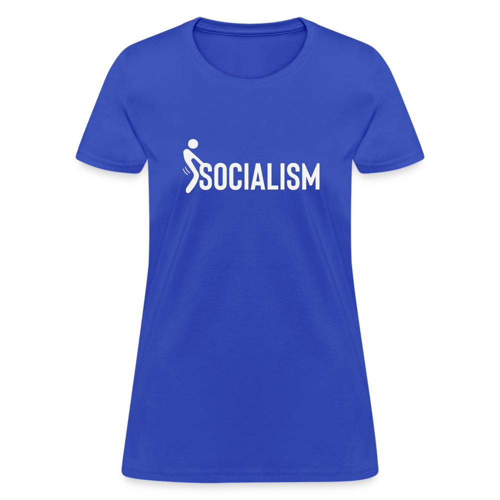 F**k Socialism Women's T-Shirt - royal blue