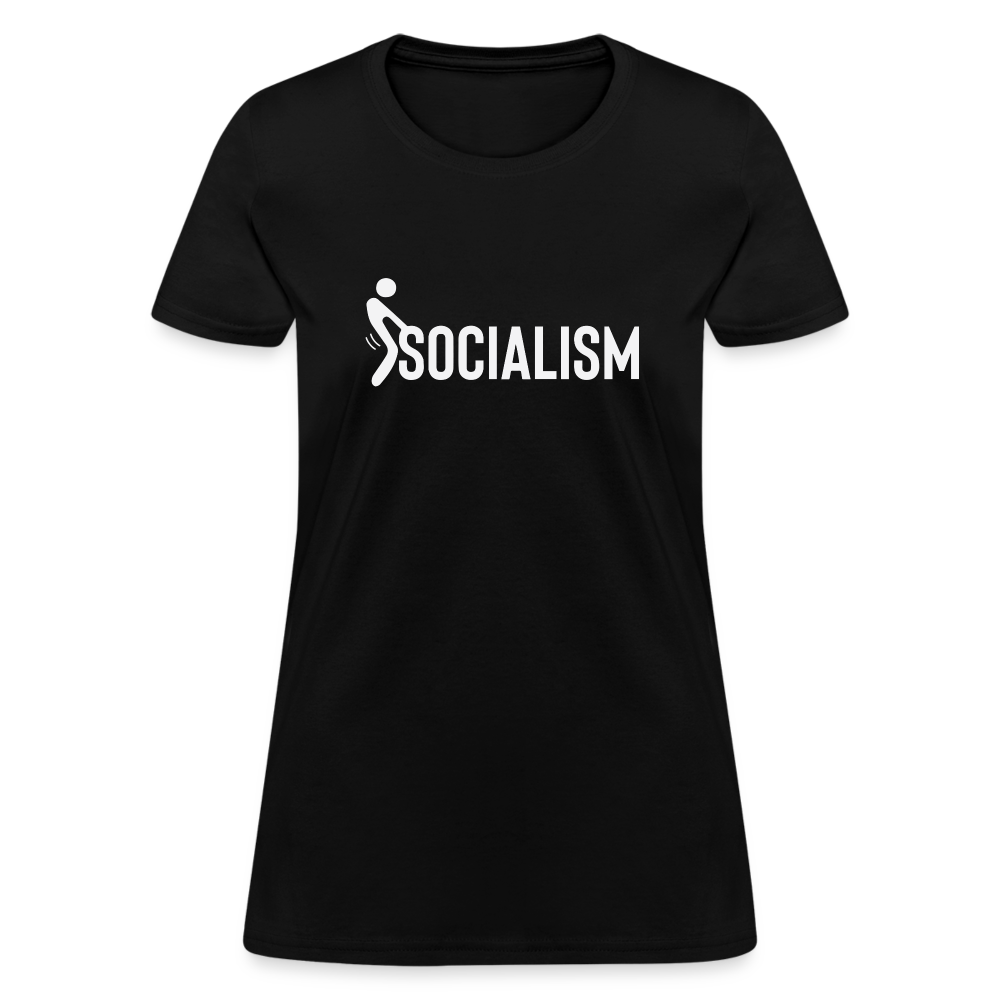 F**k Socialism Women's T-Shirt - black