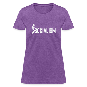 F**k Socialism Women's T-Shirt - purple heather