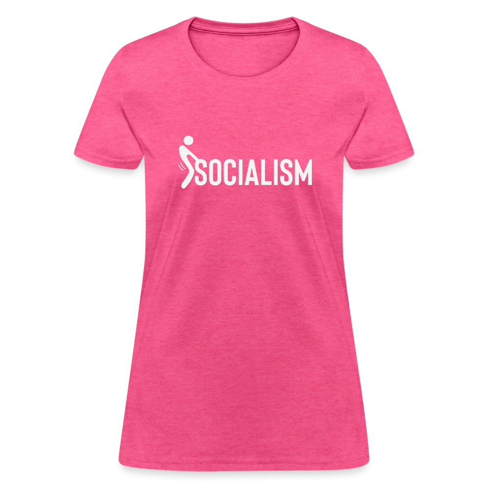 F**k Socialism Women's T-Shirt - heather pink