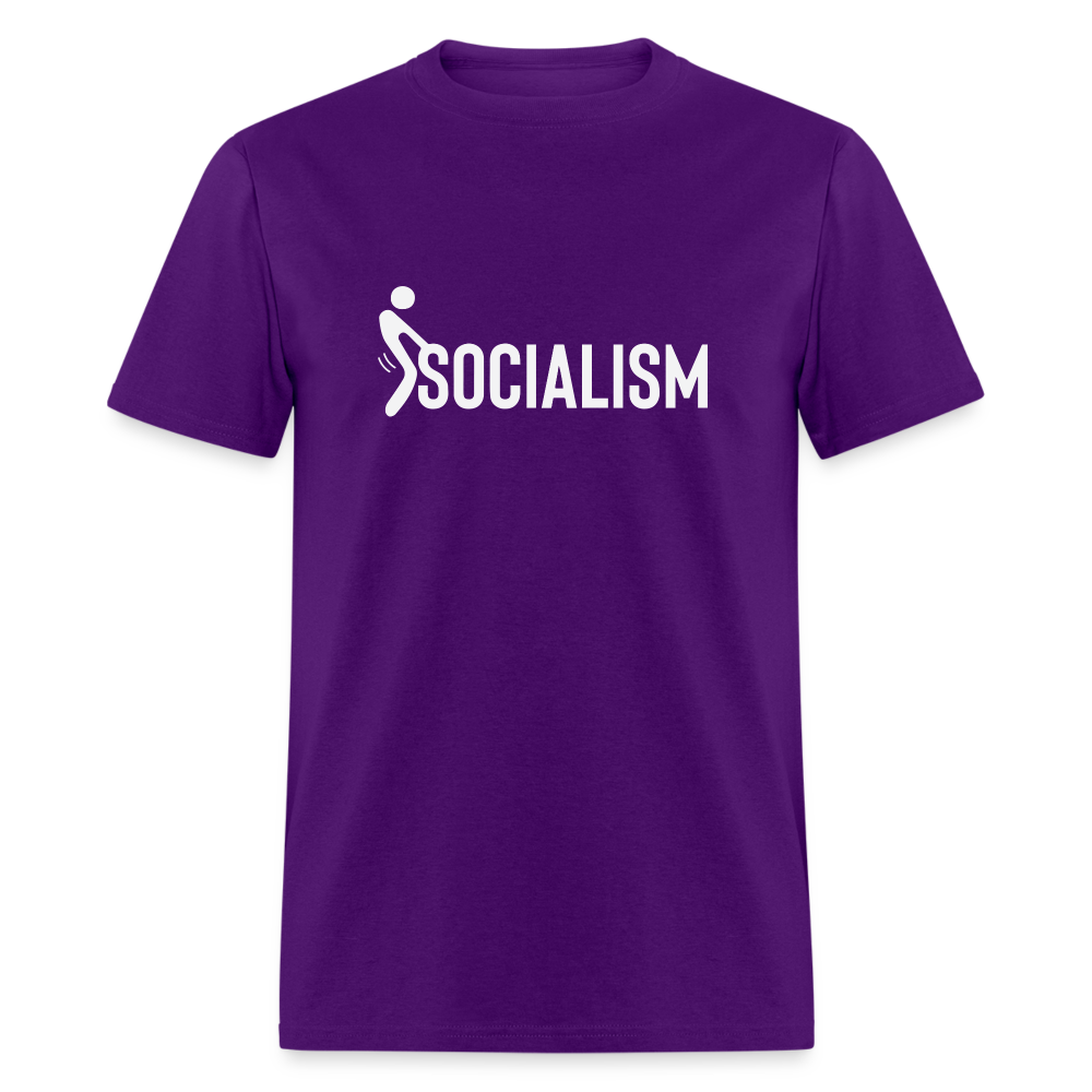 F**k Socialism Classic T-Shirt - purple