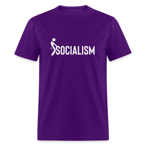 F**k Socialism Classic T-Shirt - purple