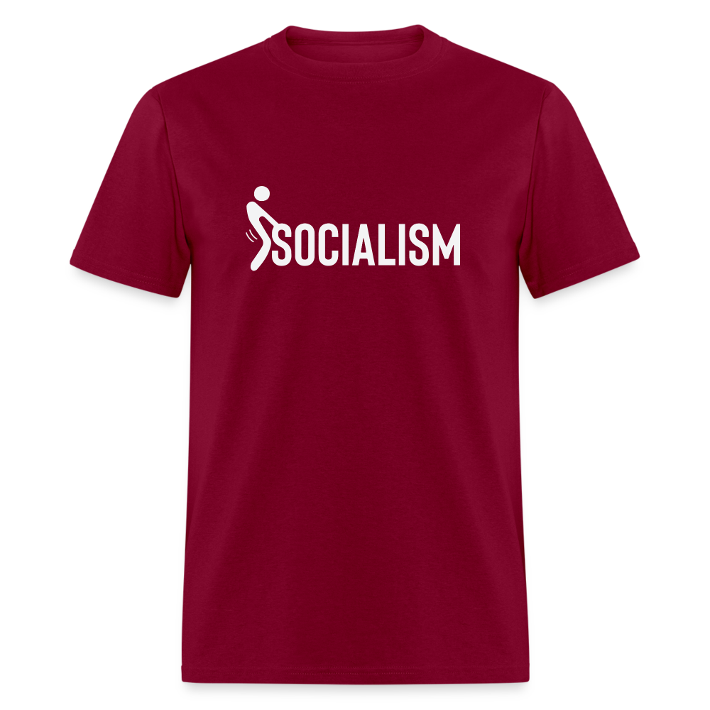 F**k Socialism Classic T-Shirt - burgundy