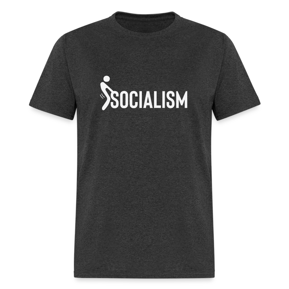 F**k Socialism Classic T-Shirt - heather black