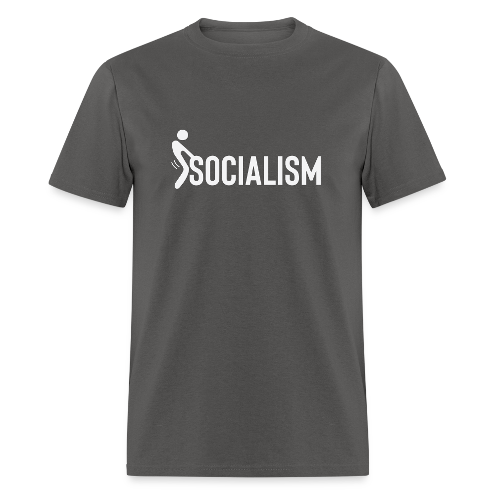 F**k Socialism Classic T-Shirt - charcoal