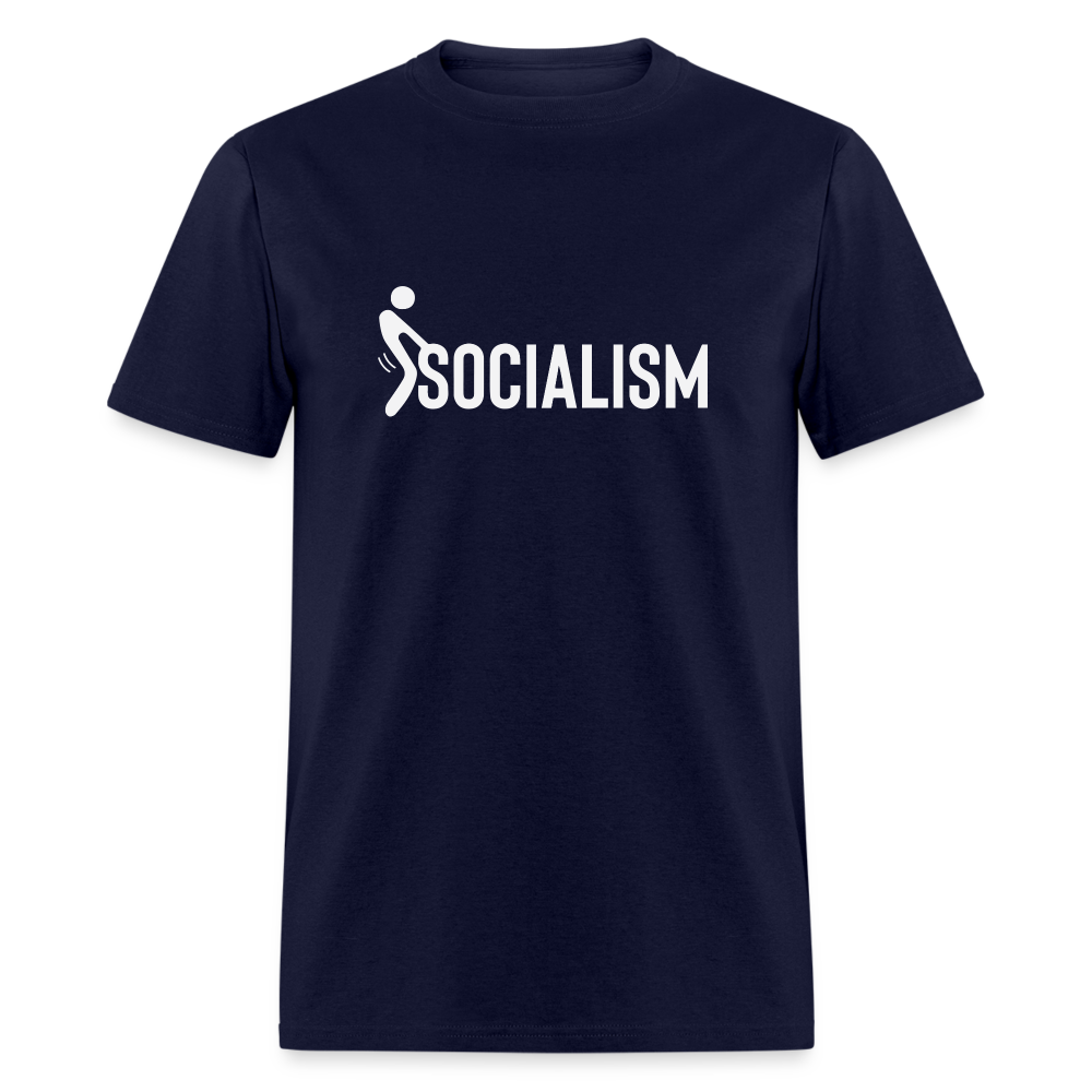 F**k Socialism Classic T-Shirt - navy