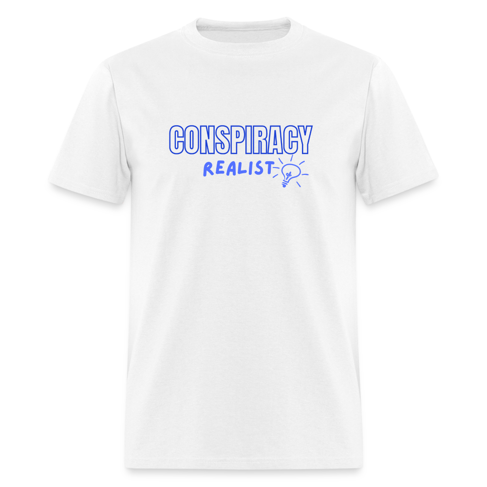 Conspiracy Realist Classic T-Shirt - white