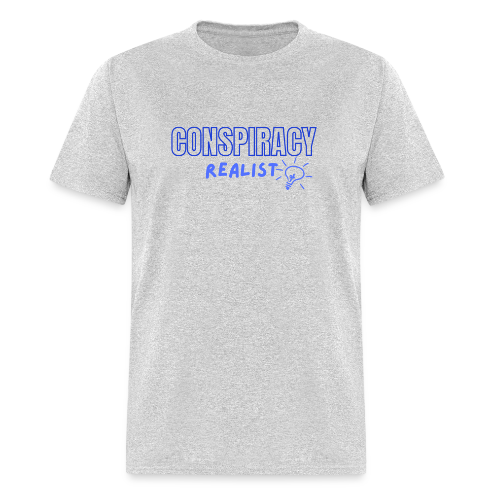 Conspiracy Realist Classic T-Shirt - heather gray