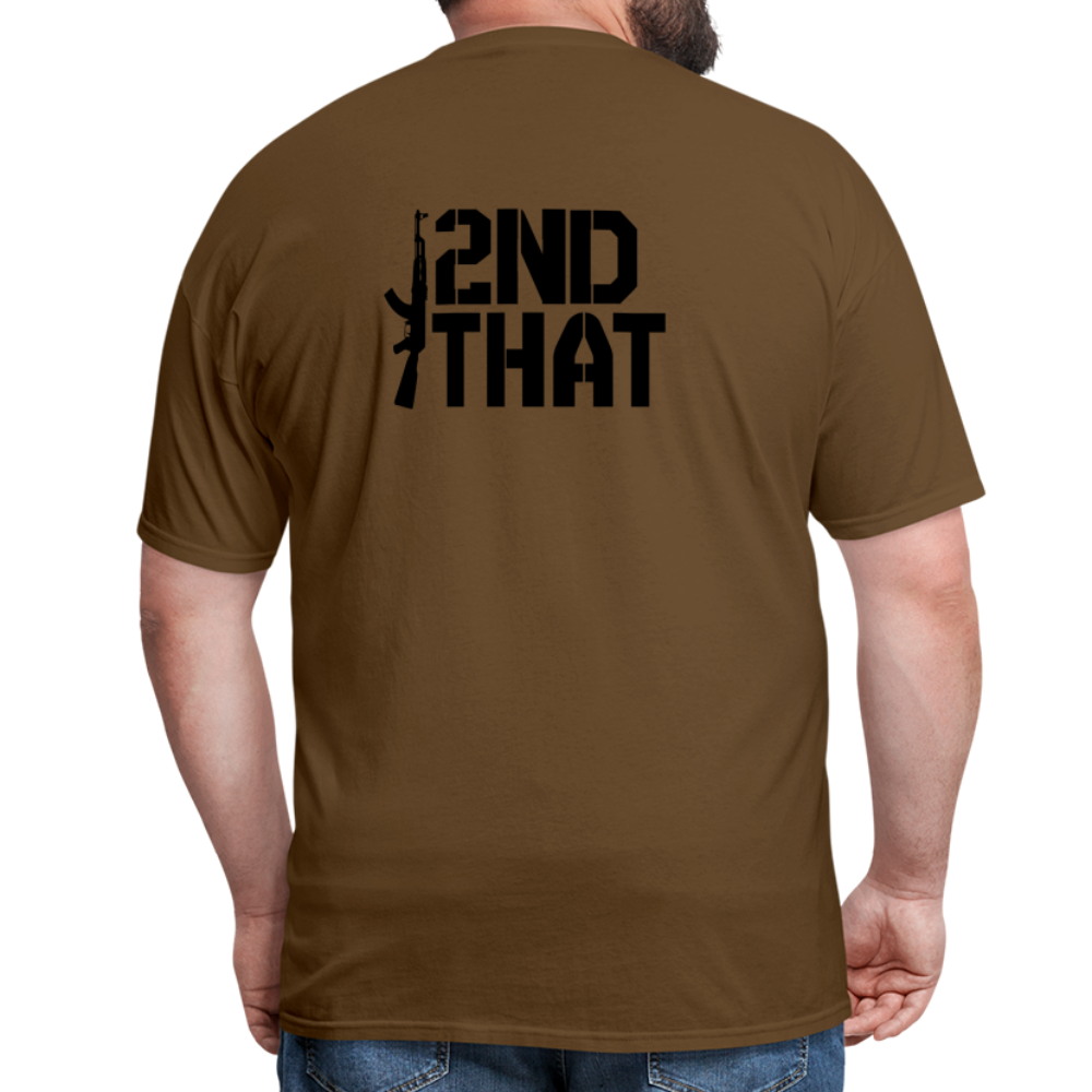 I 2ND That (Back Print) Classic T-Shirt - brown