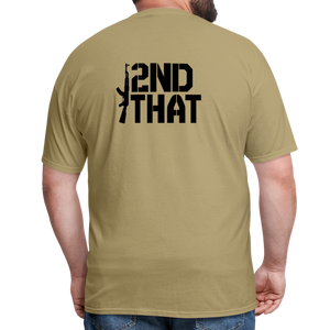 I 2ND That (Back Print) Classic T-Shirt - khaki