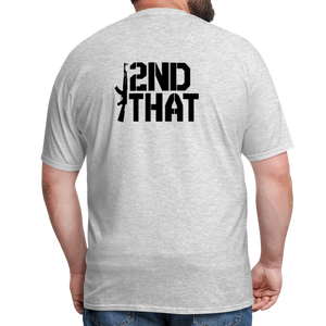 I 2ND That (Back Print) Classic T-Shirt - heather gray