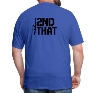 I 2ND That (Back Print) Classic T-Shirt - royal blue