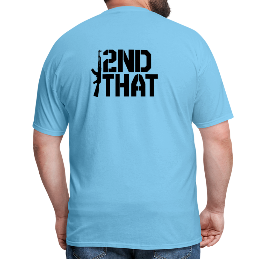 I 2ND That (Back Print) Classic T-Shirt - aquatic blue