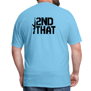 I 2ND That (Back Print) Classic T-Shirt - aquatic blue