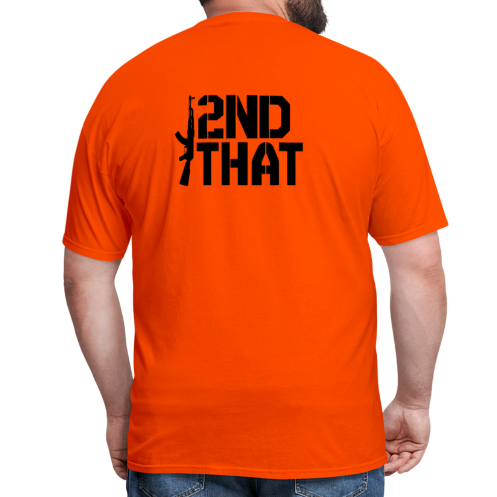 I 2ND That (Back Print) Classic T-Shirt - orange