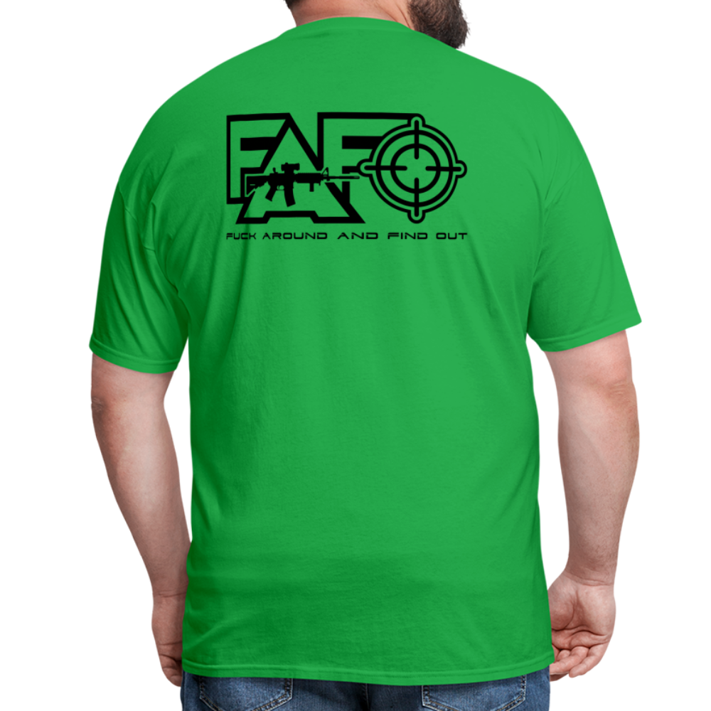 F*ck Around And Find Out Classic T-Shirt - bright green