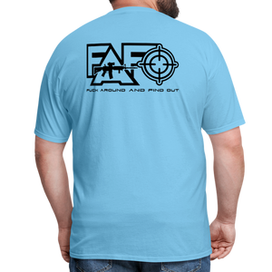 F*ck Around And Find Out Classic T-Shirt - aquatic blue