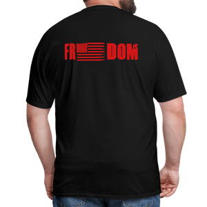 Freedom (Back Print) Classic T-Shirt - black