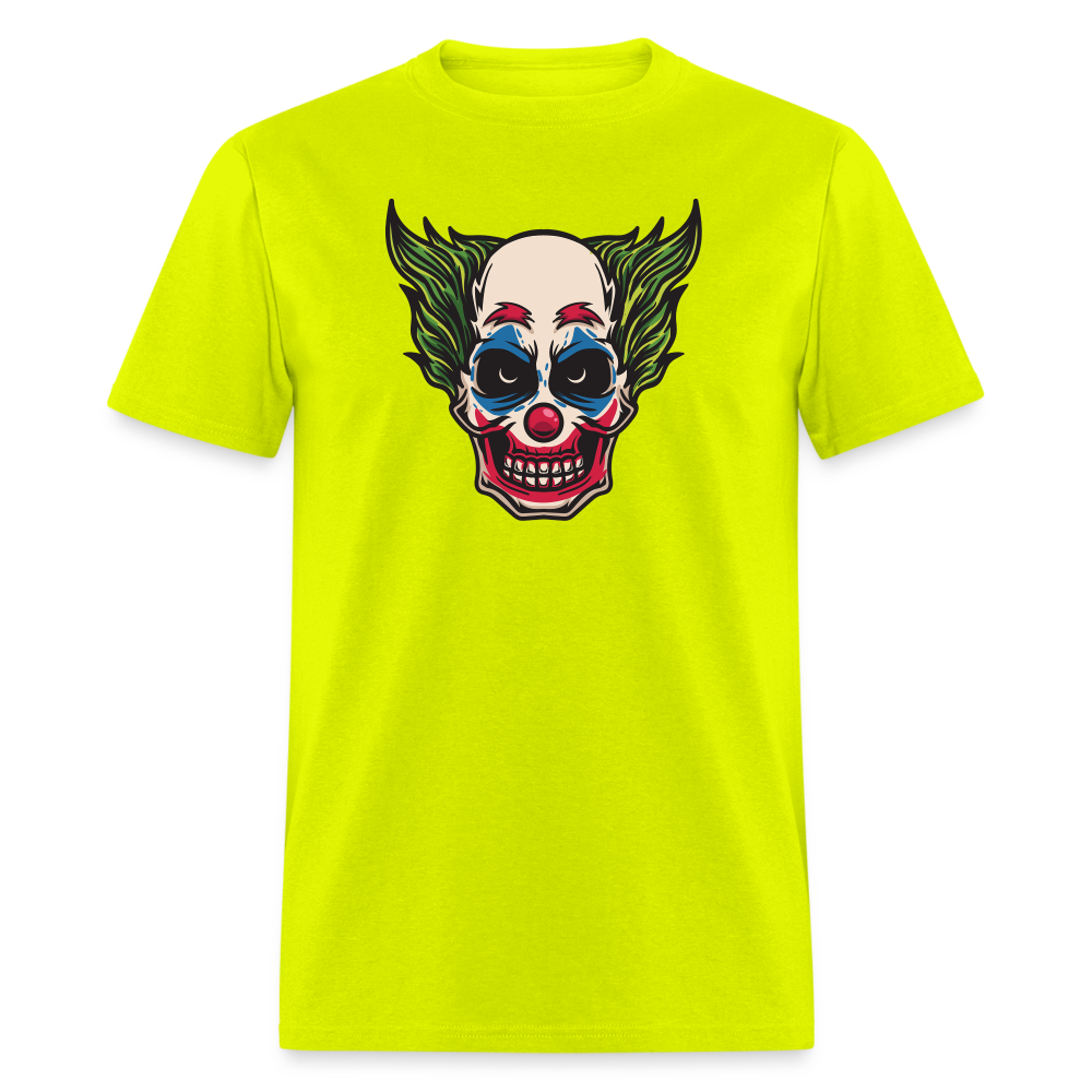 Joker Clown Classic T-Shirt - safety green