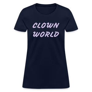 Clown World Women's T-Shirt - navy