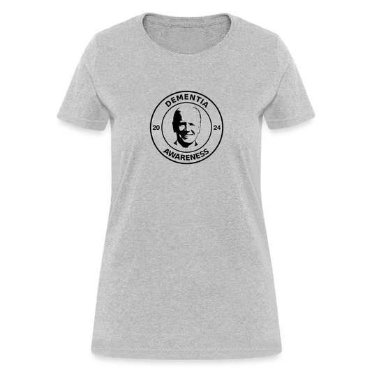 Joe Biden - Dementia Awareness Women's T-Shirt - heather gray