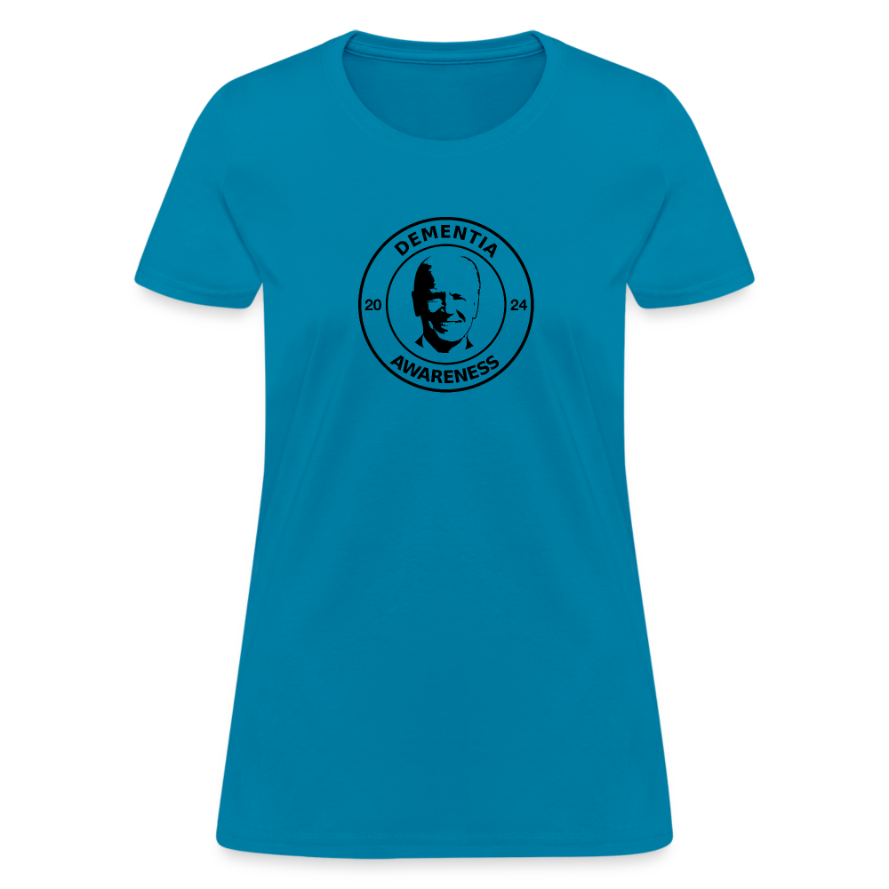 Joe Biden - Dementia Awareness Women's T-Shirt - turquoise