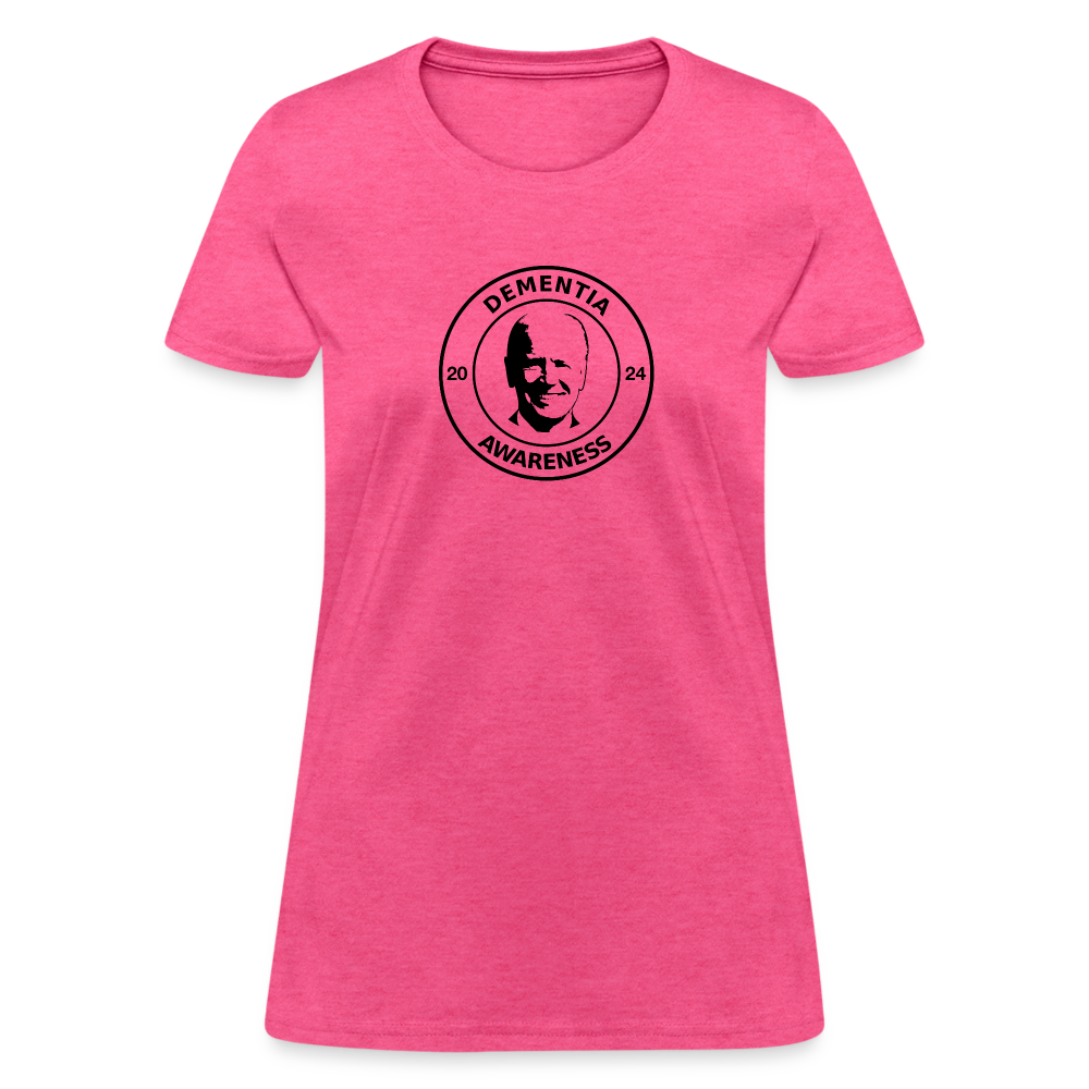 Joe Biden - Dementia Awareness Women's T-Shirt - heather pink