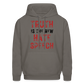 Truth IS The New Hate Speech Men's Hanes Hoodie - asphalt gray