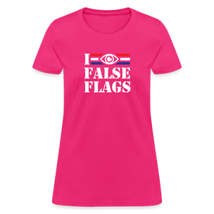 I See False Flags Women's T-Shirt - fuchsia