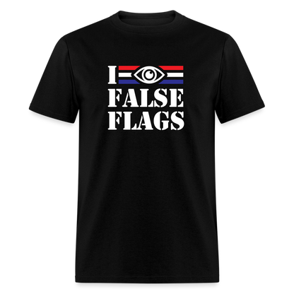 I See False Flags Classic T-Shirt - black