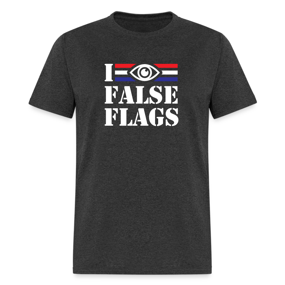 I See False Flags Classic T-Shirt - heather black