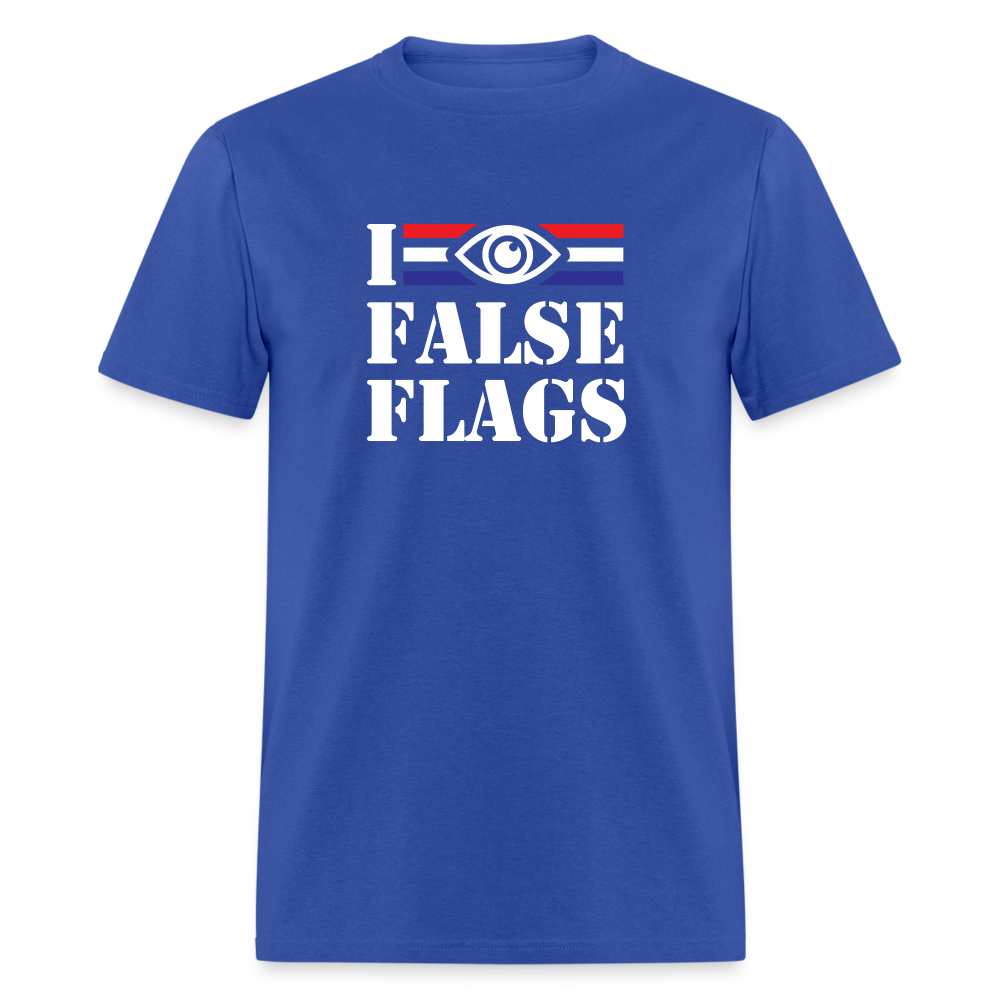 I See False Flags Classic T-Shirt - royal blue