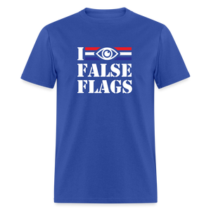 I See False Flags Classic T-Shirt - royal blue